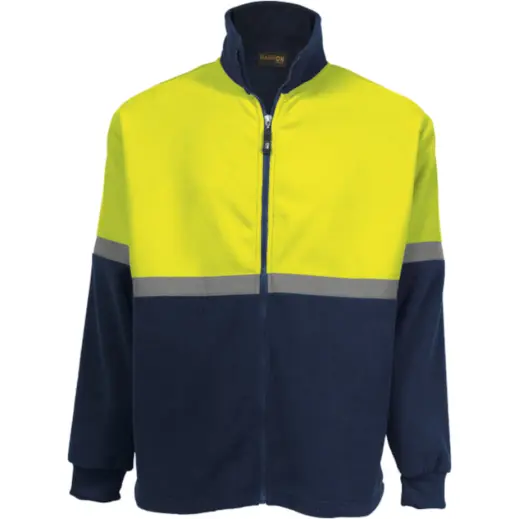 Quarry Fleece NavySafety Yellow